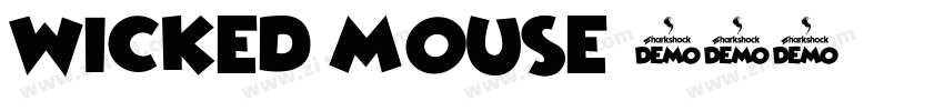 wicked mouse字体转换